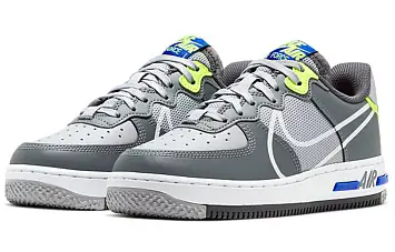 Nike Air Force 1 React GS 'Wolf Grey' - 4