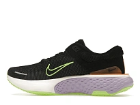 Фото № 5 с приближением к товару «‎Nike ZoomX Invincible Run Flyknit 2 Black Lilac Ghost Green»