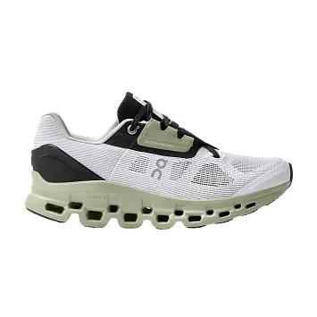 ON Women's Cloudstratus White Moss (39-98997)