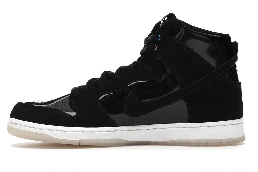 Фото № 3 с приближением к товару «‎Nike SB Zoom Dunk High Pro Black White Clear»