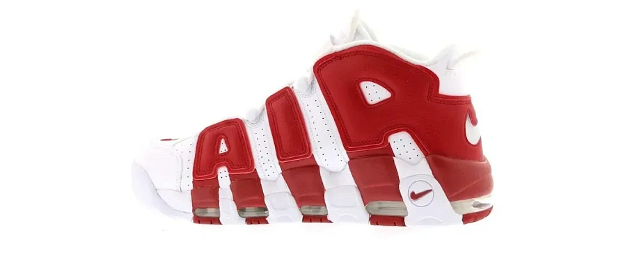 Фото № 3 с приближением к товару «‎Nike Air More Uptempo Varsity Red»