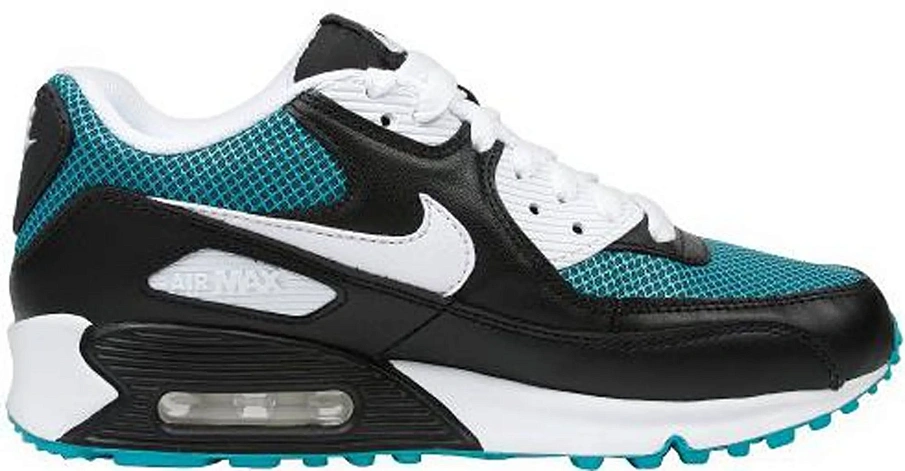 Фото № 1 с приближением к товару «‎Nike Air Max 90 Black Turbo Green»