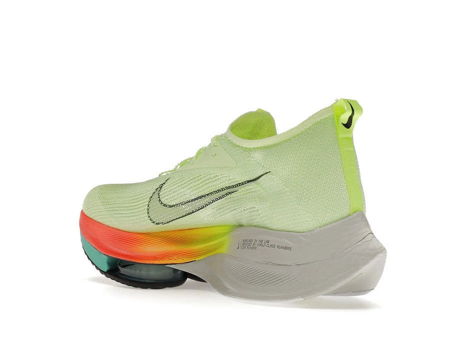 Фото № 6 с приближением к товару «‎Nike Air Zoom Alphafly Next% Barely Volt Orange»