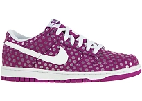 Фото № 1 с приближением к товару «‎Nike Dunk Low Purple Polka Dot »
