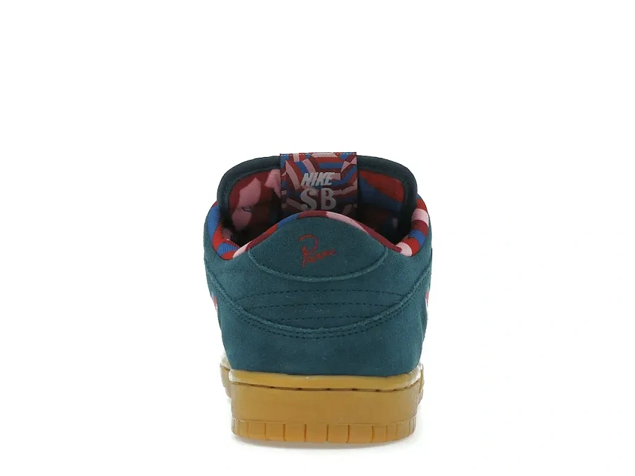 Фото № 4 с приближением к товару «‎Nike SB Dunk Low Parra (Friends and Family) (2019)»