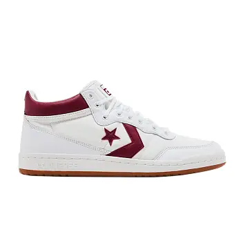Converse Fastbreak Pro Leather Mid White Team Red Gum - 1