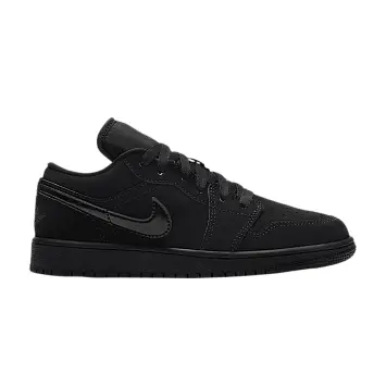 Air Jordan 1 Low GS Triple Black - 1