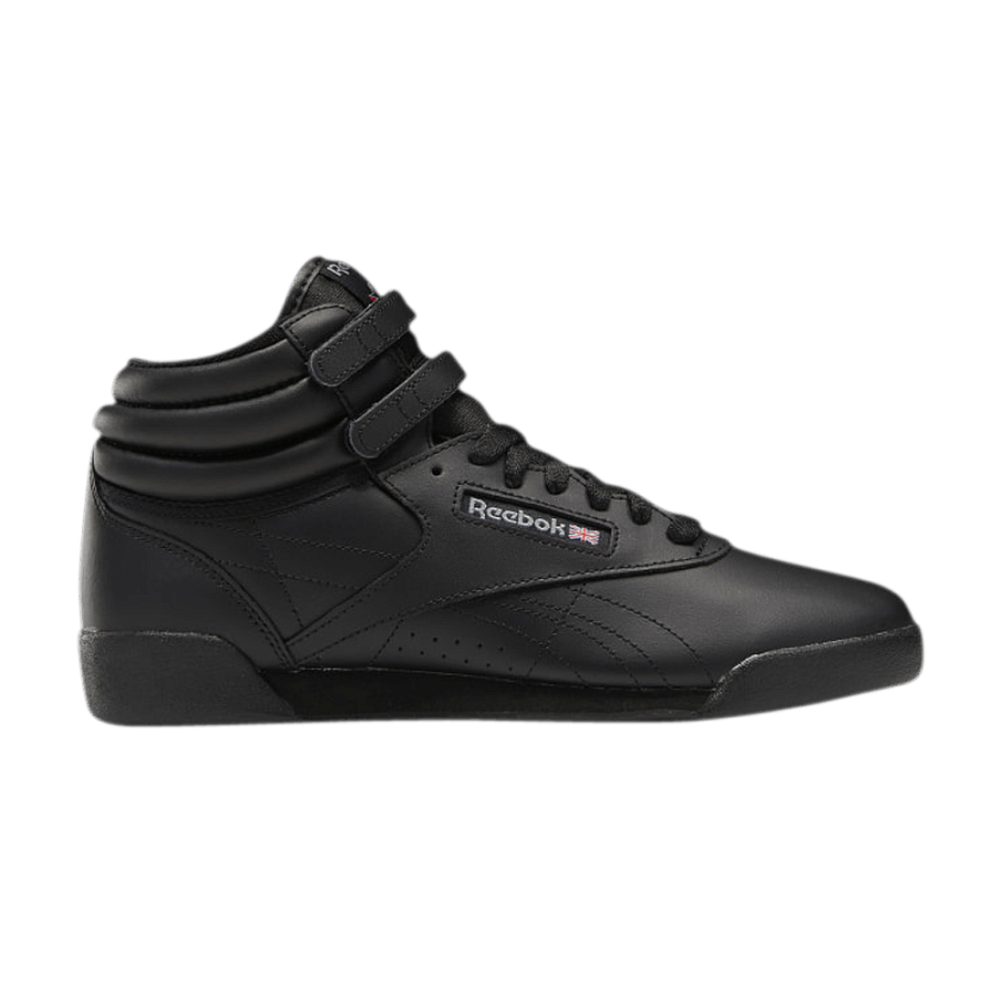 Фото № 1 с приближением к товару «‎Reebok Freestyle High J Black Grey»