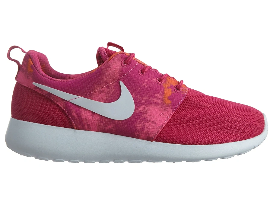 Фото № 1 с приближением к товару «‎Nike Rosherun Print Fireberry White »