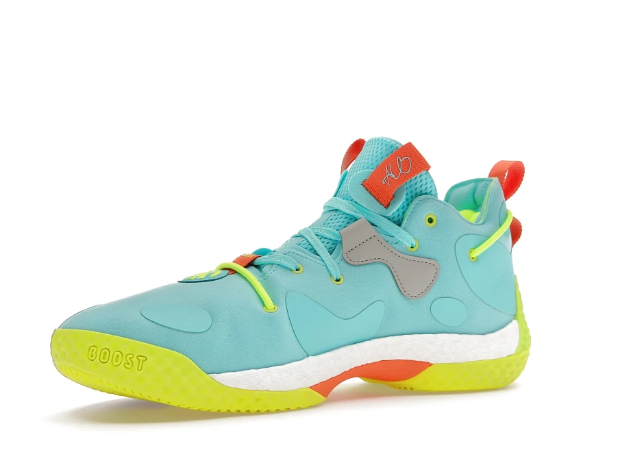 Фото № 3 с приближением к товару «‎adidas Harden Vol. 6 Pulse Aqua Solar Yellow»