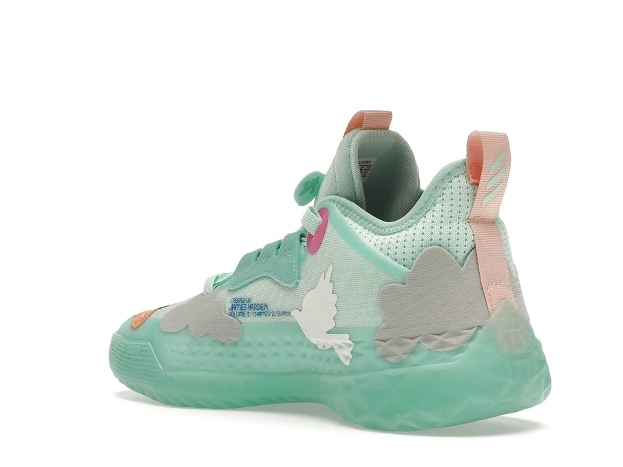 Фото № 6 с приближением к товару «‎adidas Harden Vol. 5 Futurenatural Clear Mint»