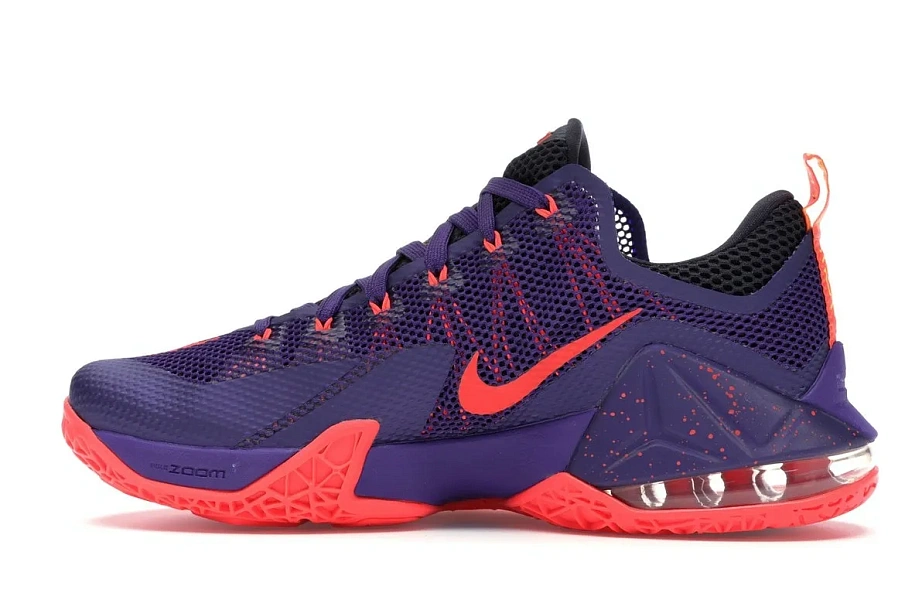 Фото № 5 с приближением к товару «‎Nike LeBron 12 Low Court Purple»