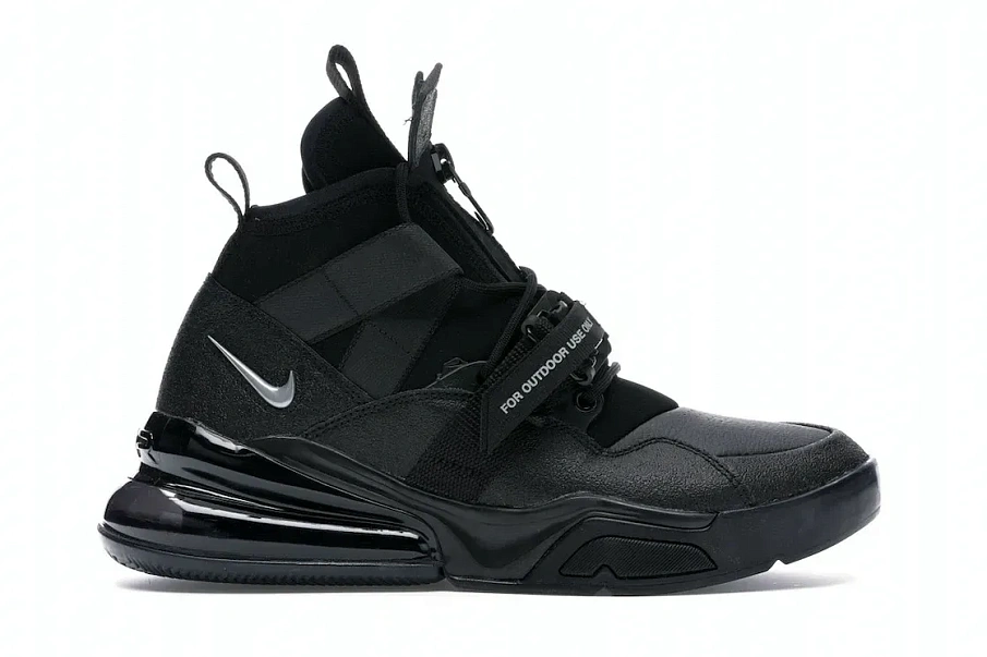 Фото № 1 с приближением к товару «‎Nike Air Force 270 Utility Black Metallic Silver»