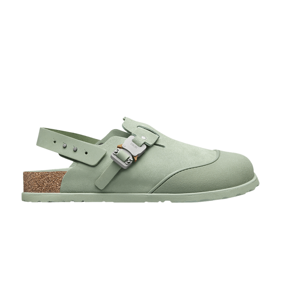 Фото № 1 с приближением к товару «‎Dior x Birkenstock Tokio Mule Pastel Green»