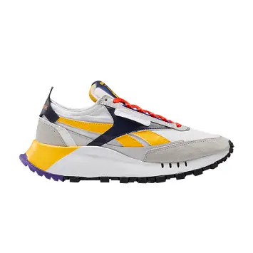 Reebok Women's Classic Leather Legacy Snowy Grey Violet - 1