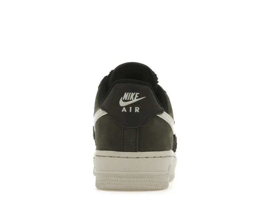 Фото № 4 с приближением к товару «‎Nike Air Force 1 Low Black Light Bone Faux Fur »