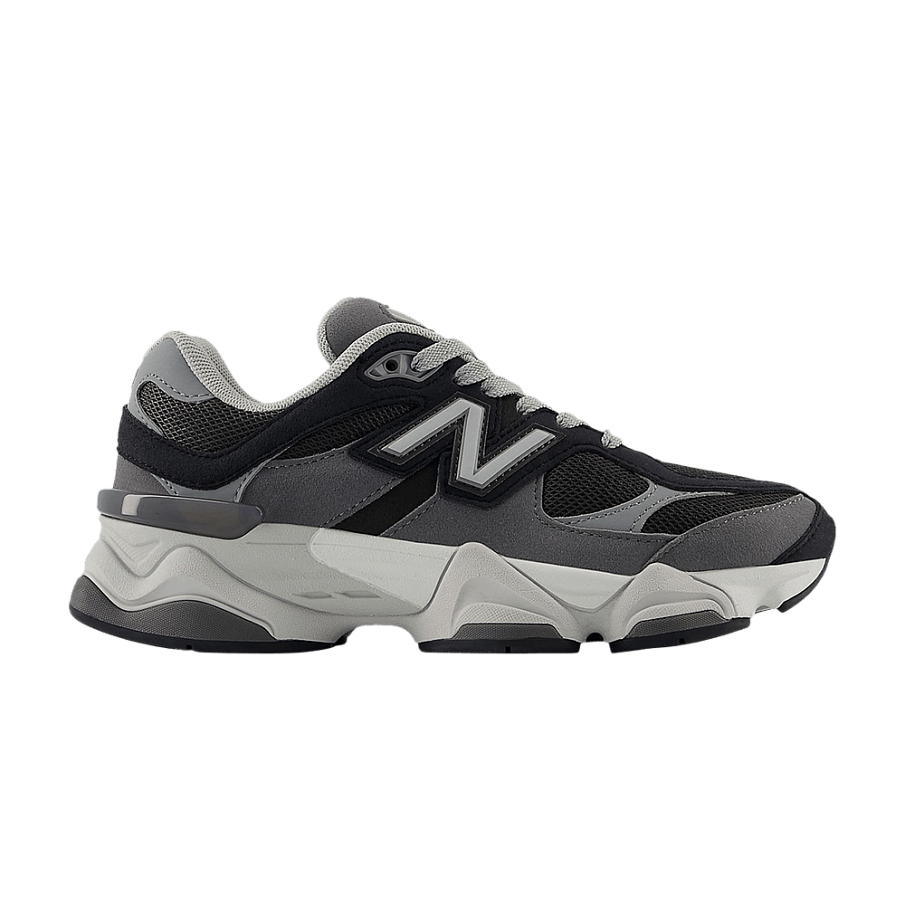 Фото № 1 с приближением к товару «‎New Balance 9060 Big Kid Black Slate Grey»