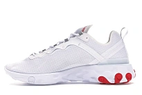 Фото № 3 с приближением к товару «‎Nike React Element 55 White Red»