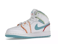 Фото № 3 с приближением к товару «‎Jordan 1 Mid Multi Knit »