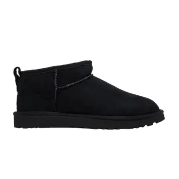 UGG Women's Classic Ultra Mini Boot Black - 1