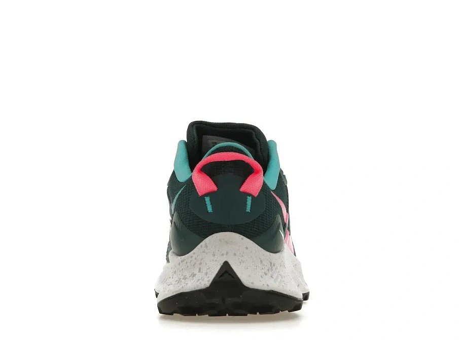 Фото № 4 с приближением к товару «‎Nike Pegasus Trail 3 Dark Teal Green Pink Glow »