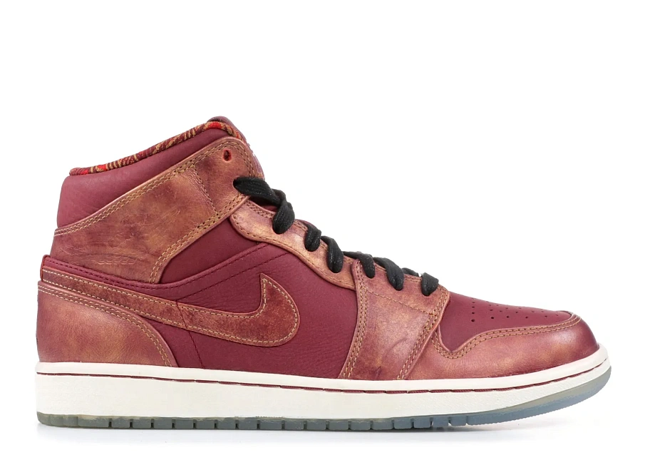 Фото № 1 с приближением к товару «‎Jordan 1 Mid Retro BHM»