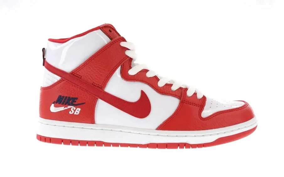 Фото № 1 с приближением к товару «‎Nike SB Dunk High Future Court Red»
