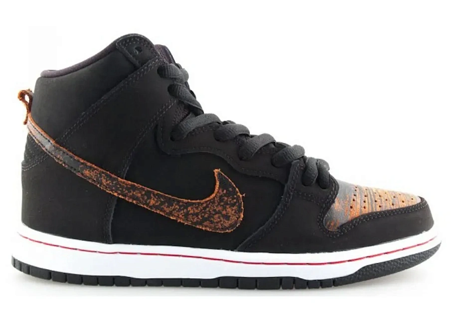 Фото № 1 с приближением к товару «‎Nike SB Dunk High Distressed Leather»