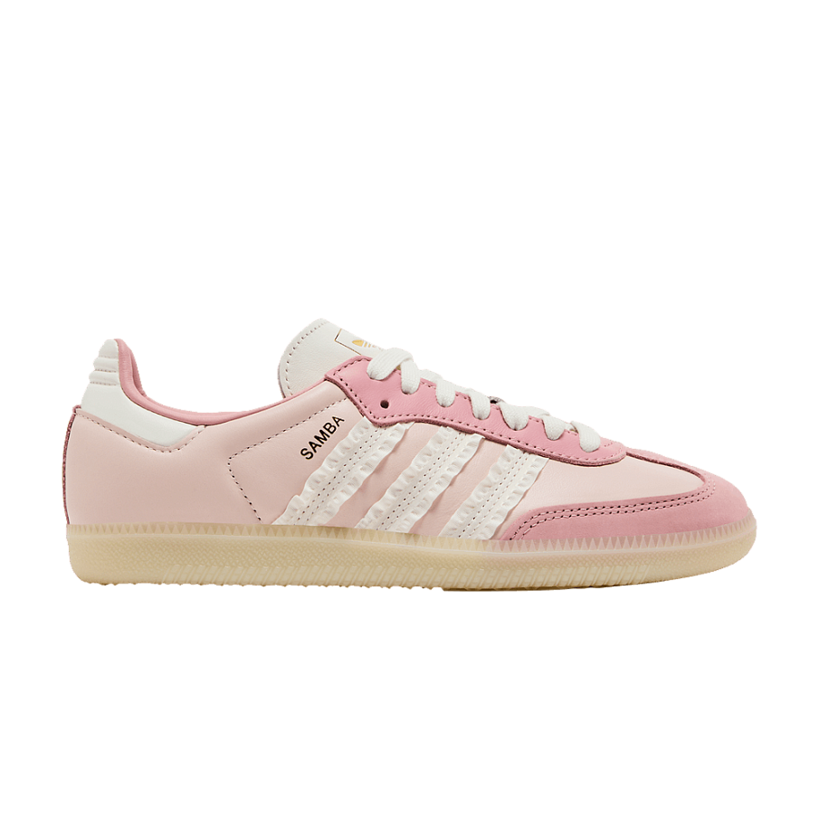 Фото № 1 с приближением к товару «‎adidas Women's Samba Ruffle Stripes Pack - Wonder Mauve»
