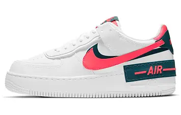 Nike Air Force 1 Shadow Skate Shoes White - 1