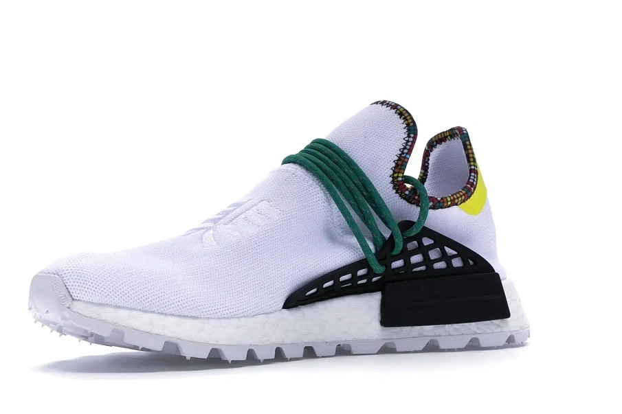 Фото № 3 с приближением к товару «‎adidas NMD Hu Pharrell Inspiration Pack White»