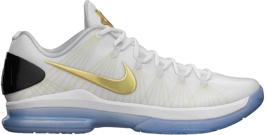 Фото № 1 с приближением к товару «‎Nike KD 5 Elite+ White Gold»