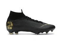 Фото № 1 с приближением к товару «‎Nike Mercurial Superfly 6 Elite FG Black Metallic Gold»