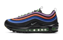 Фото № 1 с приближением к товару «‎Nike Air Max 97 "Black Multi" (GS) BlackRainbow»