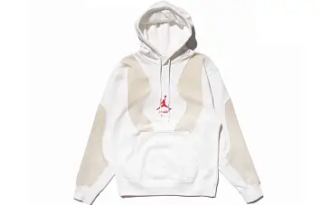 Air Jordan x OFF-WHITE Men's Hoodie White (CV0541-134) - 1