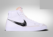 Фото № 1 с приближением к товару «‎Nike Blazer Mid 77 Sketch White Black»