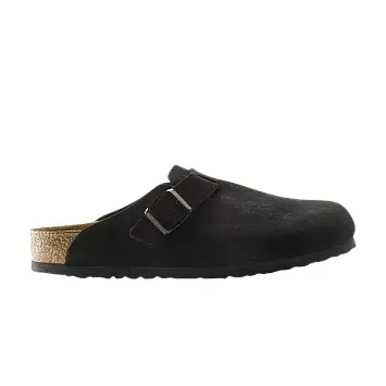 Birkenstock Boston Soft Footbed Black - 1