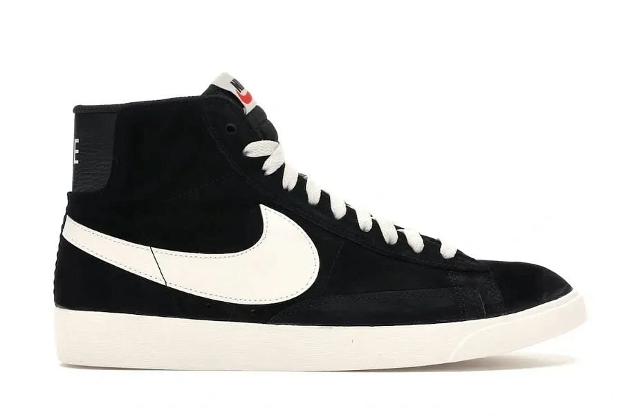 Фото № 1 с приближением к товару «‎Nike Blazer Mid Vintage Suede Black »