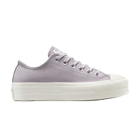 Фото № 1 с приближением к товару «‎Converse Women's Chuck Taylor All Star Lift Platform Low Colorful Suede - Frozen Thistle»