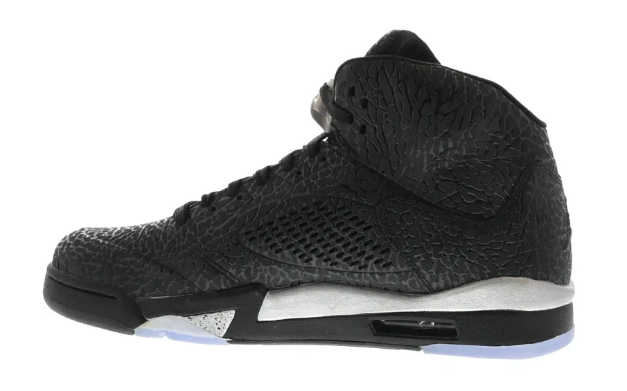 Фото № 3 с приближением к товару «‎Jordan 5 Retro 3Lab5 Black Silver»
