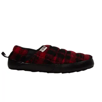 The North Face Thermoball Traction Mule 5 Brown Label - Red Plaid - 1