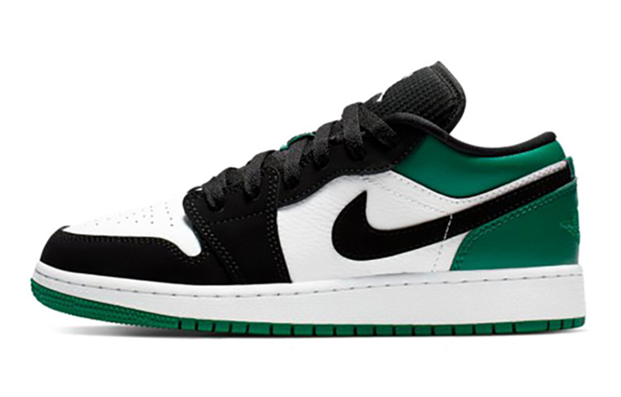 Фото № 1 с приближением к товару «‎Nike Air Jordan 1 Low (GS) WhiteBlack-mysticGreen-HyperPink»