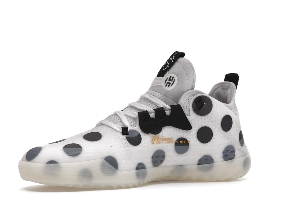 Фото № 4 с приближением к товару «‎adidas Harden Vol. 5 Futurenatural White Polka Dot»