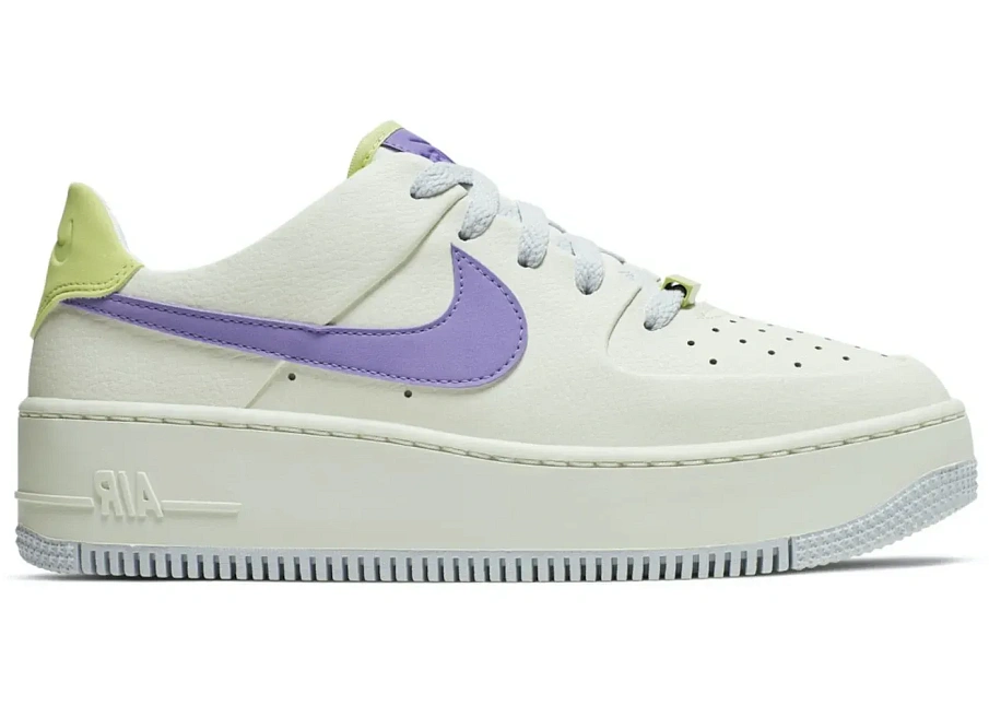 Фото № 1 с приближением к товару «‎Nike Air Force 1 Sage Low Sail Medium Violet »