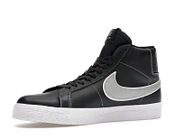 Фото № 3 с приближением к товару «‎Nike SB Zoom Blazer Mid Mason Silva Dark Obsidian Metallic Silver»