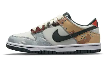 Nike Dunk Low SE "Sail Multi-Camo" (GS) - 1