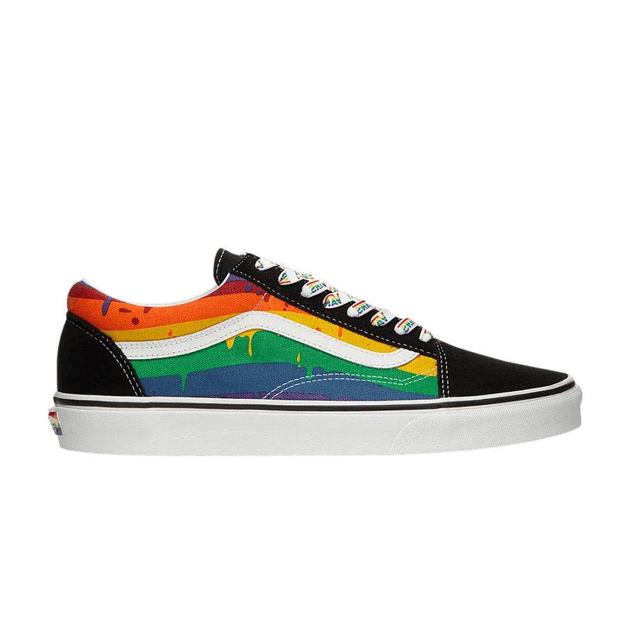 Фото № 1 с приближением к товару «‎Vans Old Skool Rainbow Drip»