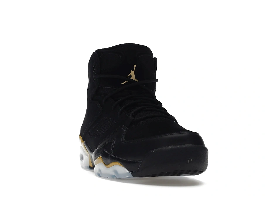 Фото № 3 с приближением к товару «‎Jordan Flight Club 91 Black Metallic Gold (2021)»