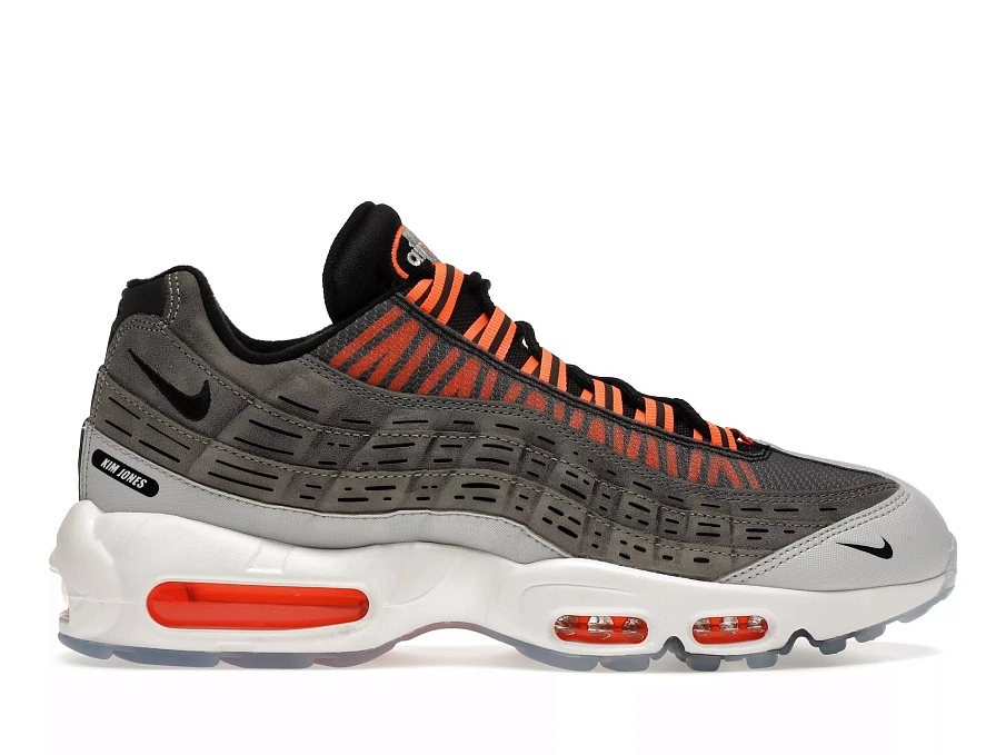 Фото № 1 с приближением к товару «‎Nike Air Max 95 Kim Jones Black Total Orange»