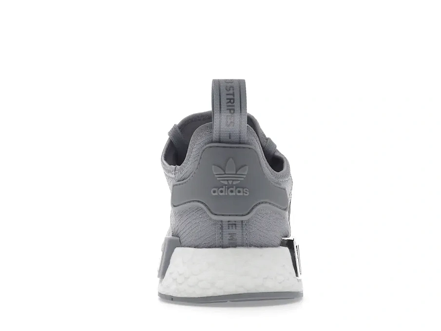 Фото № 4 с приближением к товару «‎adidas NMD R1 Halo Silver Bahia Orange»
